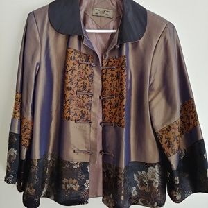Chinese silk custom jacket